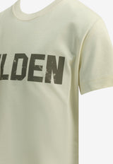 Golden Goose Kids Boys Distressed Golden T-shirt White GKP02441P00268811560_9781230e-17ac-421f-a949-fc6a4f60e729