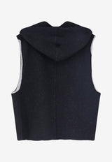 Rick Owens Wool-Blend Sleeveless Hoodie Black RU02F4153WFE09_BLACK_70376500