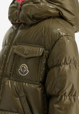 Moncler Kids Boys New Andro Glossy Puffer Jacket Green NEW ANDRO1A00003-597EU82E_1e7399e8-e95c-4b96-a8f2-512c1b2dfd10