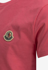 Moncler Kids Boys Logo Patch T-shirts - Set of 3 Multicolor 8C00016-89AT93PN_4e98a753-c831-4d54-b228-740b200bdd98