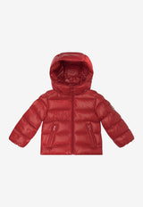 Moncler Kids Babies Maya Padded Jacket Red MAYA-B1A00018-597Z845R_fc1a2eb6-1235-4151-a3a7-f35929a56cd2