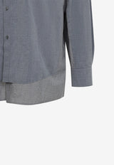 Double-Layer Checked Shirt