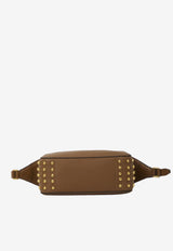 Tod's Mini Metal Dots Leather Shoulder Bag Brown XBWGMTH0100-VRO-S600