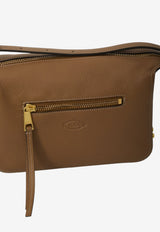 Tod's Mini Metal Dots Leather Shoulder Bag Brown XBWGMTH0100-VRO-S600
