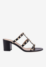 Valentino Rockstud 60 Leather Sandals Black 9W2S0C47VOD0NO_Black_70014362