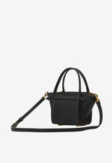 Tod's Mini Leather Top Handle Bag Black XBWTIMA0100-WKA-B999