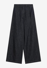 Dries Van Noten Wide-Leg Washed Jeans Blue 1309114401/T_DRVNO-507
