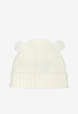 Moncler Kids Babies Wool Knit Beanie with Teddy Bear Ears White 3B00005-M1131040_d9d48c14-66db-43bf-8b90-01a7a92c79e6