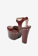 Chloé Meret 155 Platform Sandals Purple CH26A20SWF/T_CHLOE-56D