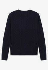 Polo Ralph Lauren Cable Knit Wool Sweater Navy 211971865003WO/T_POLOR-HN