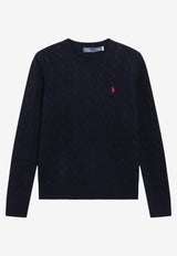 Polo Ralph Lauren Cable Knit Wool Sweater Navy 211971865003WO/T_POLOR-HN