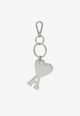 AMI PARIS Ami De Coeur Keyring Silver UKR906369/T_AMI-905