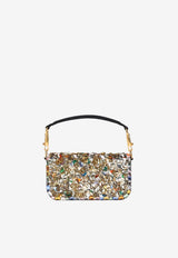 Small Loco Sequin Embellished Shoulder Bag