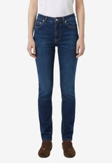 Dolce & Gabbana Logo Plaque Skinny Jeans Blue FTDNOD-G8PT6-S9001