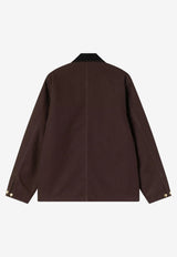 Carhartt Wip Michigan Overshirt Jacket Brown I015261CO/T_CARH-1YL01