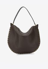 Isabel Marant Large Oskan Soft Hobo Bag Dark Brown 25APP0200FAC3C22M50CF_a42aeb99-ec4c-4e16-870f-b0a61f492494