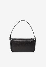 Fendi Small Zipper Top Shoulder Bag Black 8BS123B14MF0QA1_Black_70026561
