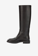 Gianvito Rossi Ascott Knee-High Leather Boots Brown G8012820GOMCLNMOKA_d25db43b-c7a9-451e-b9eb-b889c1700539