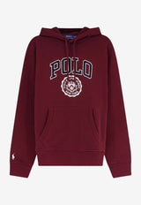Polo Ralph Lauren Printed Hooded Sweatshirt Burgundy 710B26149005_CLASSICWINE_70027102