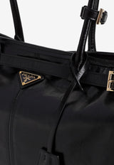 Bonnie Glossy Leather Shoulder Bag