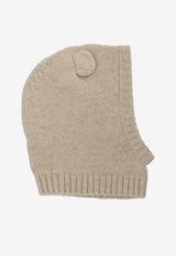 Moncler Kids Babies Ribbed Knit Balaclava Beige 3G00004-M428121E_6b7199ef-2c62-493f-811c-c1235f4592cf