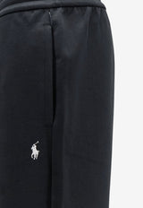 Polo Ralph Lauren Logo Embroidered Track Pants Black 710B30262002_POLOBLACK_70027169