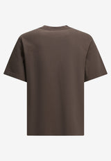 Jacquemus Grosgrain Crewneck T-shirt Brown TSM00133AJ00226BROWN_09d1915a-5ee1-4718-ae05-3b579cc0ae81
