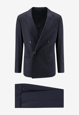 Giorgio Armani Double-Breasted Wool Suit Blue GM004609TE17862UB109_BLACK_70231643