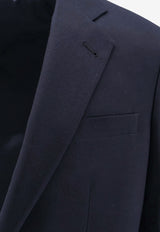 Giorgio Armani Single-Breasted Wool Suit Blue GM004604TE13592UB109_BLUE_70231732