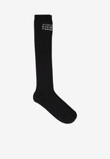 Signature Numeric Knee-High Socks