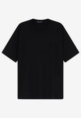 Dolce & Gabbana Embossed DG Logo T-shirt Black G8PN9ZG7P7VN0000_Black_70014229