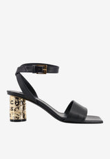 Givenchy 65 Tape Heel Leather Sandals Black BE30BPE1J7001_BLACK_40017446