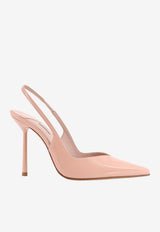 Le Silla Chanel Vivienne 10 Patent Leather Slingback Pumps Nude 4206D090BXPPGSL986_NUDE_70331823
