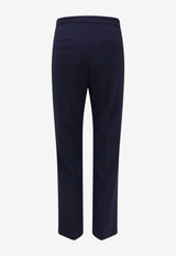 Elisabetta Franchi Tailored Flared Pants Blue PA19866E2H88_Blu_70224491