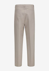 Brunello Cucinelli Straight-Leg Chino Pants Gray MH262H0660C2444_BROWNFREDDO_58257037