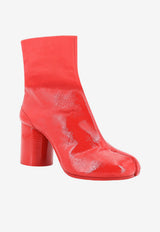 Maison Margiela Tabi 70 Leather Ankle Boots Red S58WU0260P7644T4417_BROWN_41114893