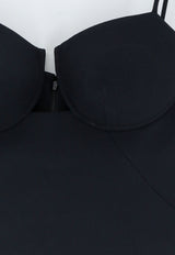 Givenchy Satin Mini Corset Dress Black BW22XQ164K001_BLACK_40017625
