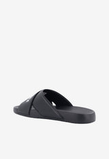 Balenciaga Sporty Pool Slides Black 866163W0FPD1090_Blackwhite_44824490