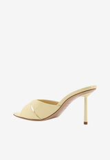 Le Silla Shirley 80 Patent Leather Sandals Butter 6621F080BXPPGSM28A_MAYO_70332420