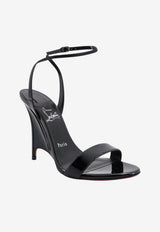 Christian Louboutin Zeezeenella 100 Leather Wedge Sandals Black 3260057B439_BLACK_70347897