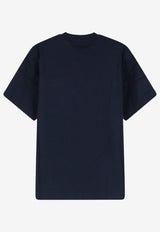 Burberry Checked EKD Patch T-shirt Navy 8130144A1222_NAVY_70014128
