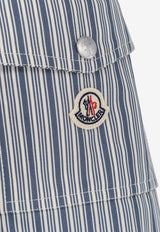 Moncler Havas Striped Jacket with Removable-Hood Blue L10911G00035599J6S70_Azzurro_64434094