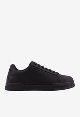 Dolce & Gabbana Portofino Leather Low-Top Sneakers Black CS2332A106580999_Black_70014262