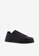Dolce & Gabbana Portofino Leather Low-Top Sneakers Black CS2332A106580999_Black_70014262