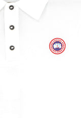 Canada Goose Beckley Polo T-shirt with Embroidered-Logo White 1600M9025_WHITE_70332812