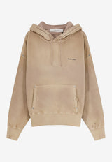Golden Goose DB Distressed Hooded Logo Sweatshirt Beige GUP02763P00263616107_DECORATIV THREAD 1: 100% POLYE_66335990