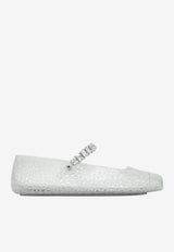 Jimmy Choo The Jelly Ballet Flats Transparent THEJELLYNTX/T_JIMCH-AA1058