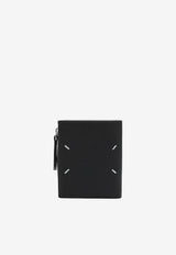 Maison Margiela Four Stitches Zip Wallet Black SA1UI0020UP4745/T_MARGI-T8013