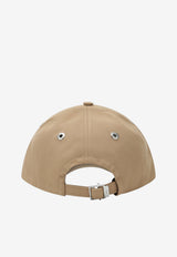 AMI PARIS Ami De Coeur Baseball Cap Beige UCP265AW0041/T_AMI-A184