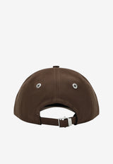 AMI PARIS Ami De Coeur Baseball Cap Brown UCP265AW0041/T_AMI-2221